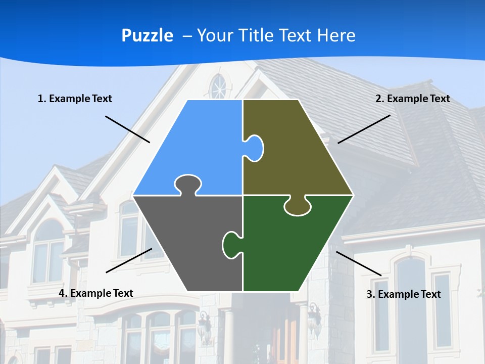 Blue Relocation Real-E Tate PowerPoint Template