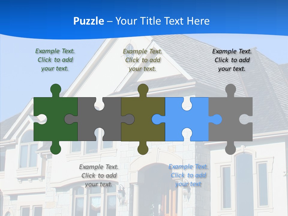Blue Relocation Real-E Tate PowerPoint Template