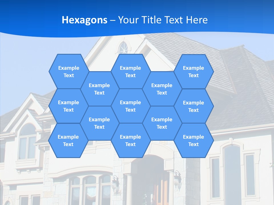 Blue Relocation Real-E Tate PowerPoint Template