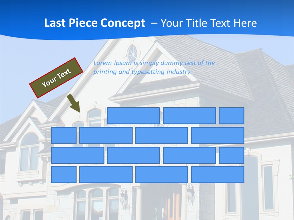 Blue Relocation Real-E Tate PowerPoint Template