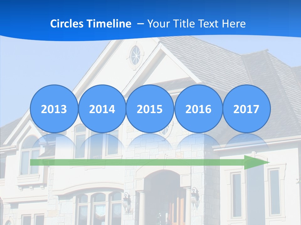 Blue Relocation Real-E Tate PowerPoint Template