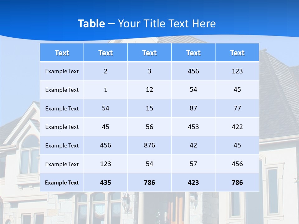 Blue Relocation Real-E Tate PowerPoint Template