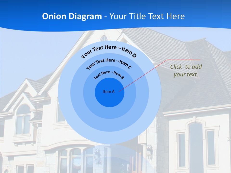 Blue Relocation Real-E Tate PowerPoint Template
