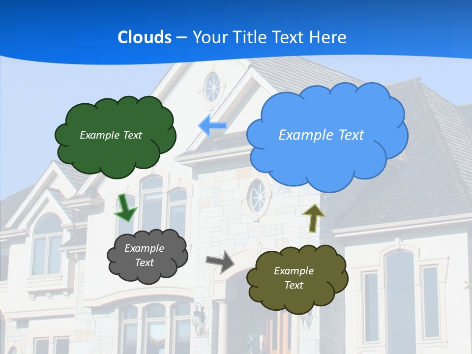 Blue Relocation Real-E Tate PowerPoint Template