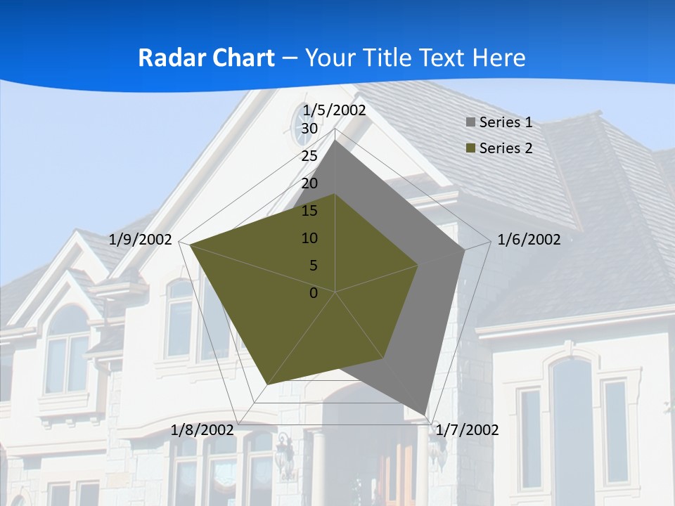 Blue Relocation Real-E Tate PowerPoint Template
