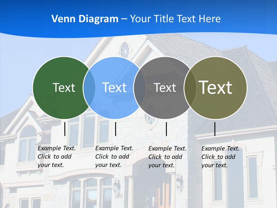 Blue Relocation Real-E Tate PowerPoint Template