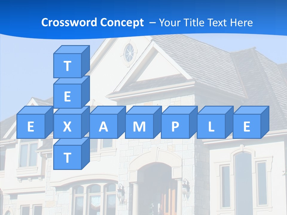 Blue Relocation Real-E Tate PowerPoint Template