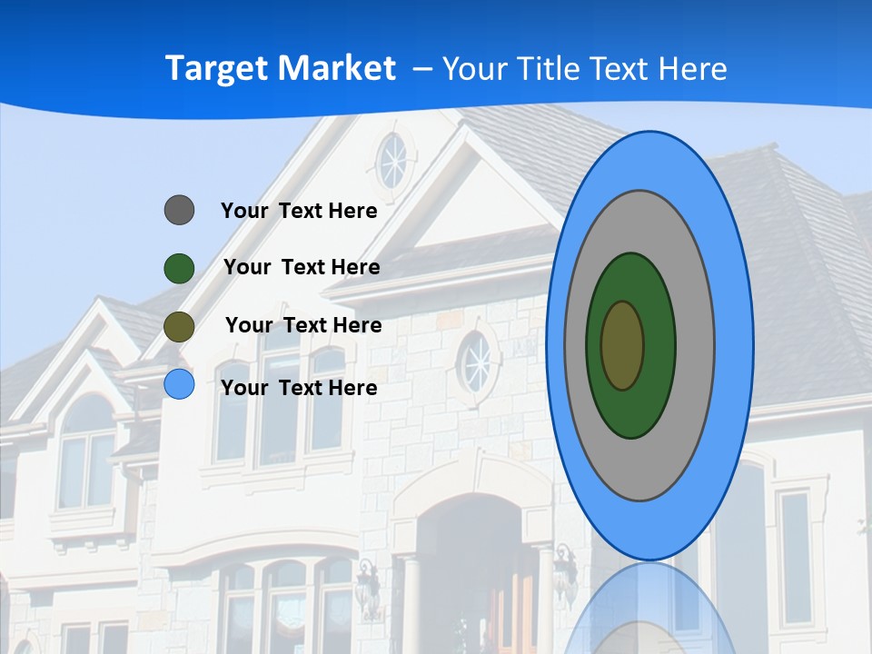 Blue Relocation Real-E Tate PowerPoint Template