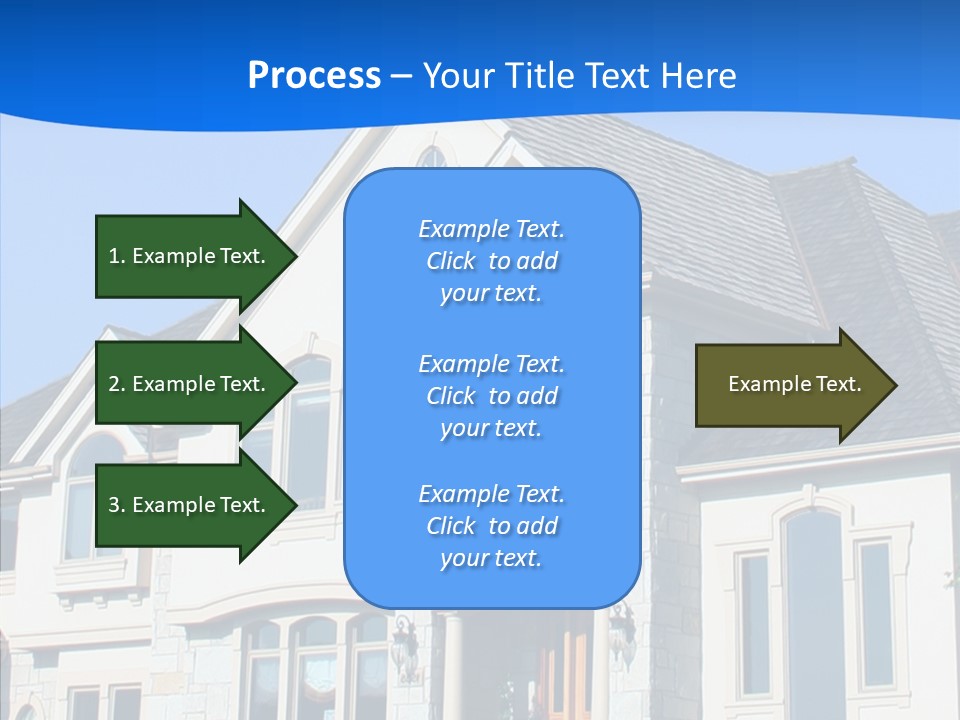 Blue Relocation Real-E Tate PowerPoint Template
