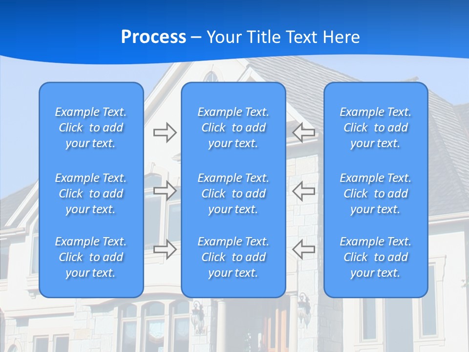 Blue Relocation Real-E Tate PowerPoint Template