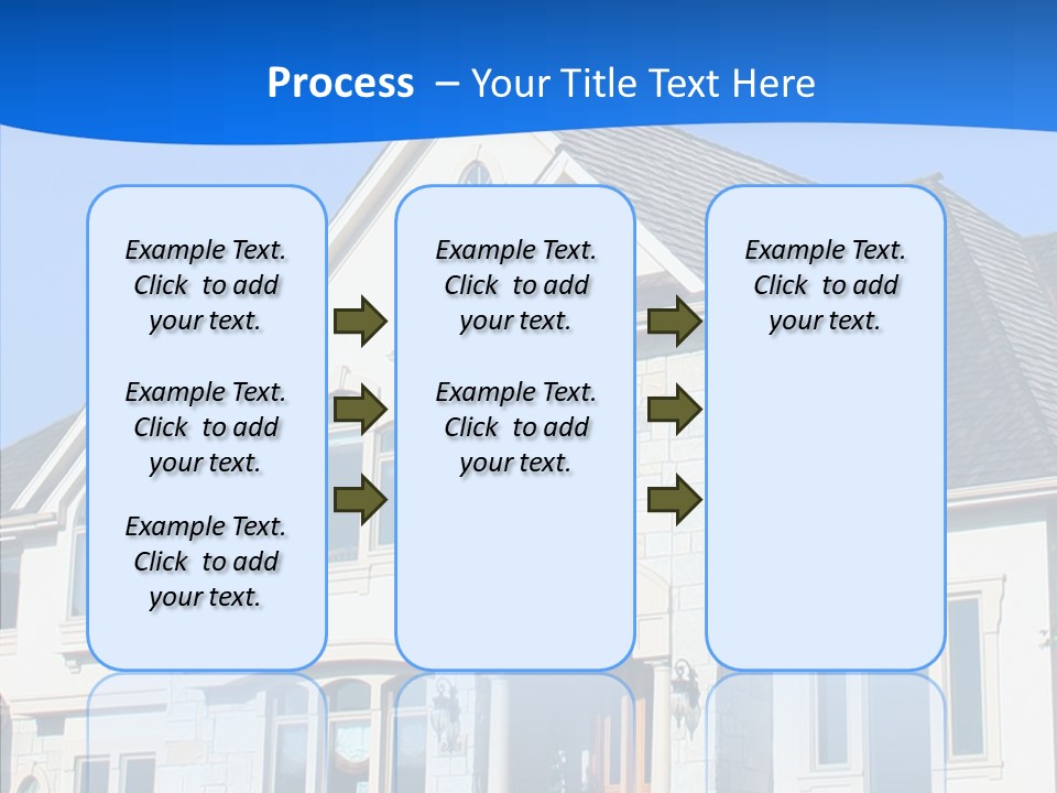 Blue Relocation Real-E Tate PowerPoint Template