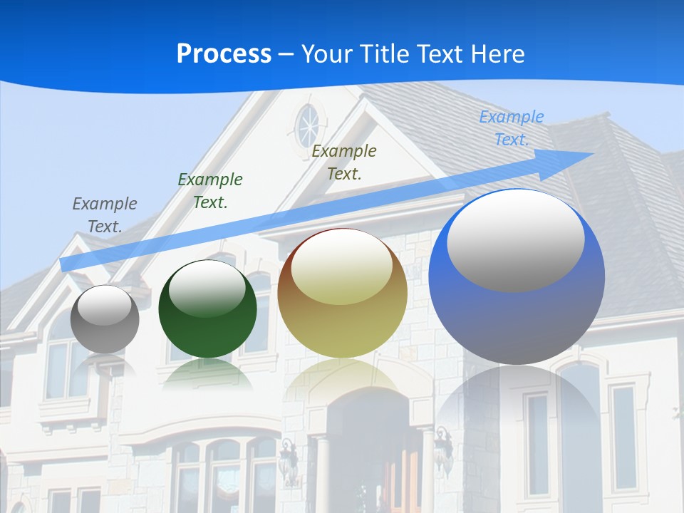 Blue Relocation Real-E Tate PowerPoint Template