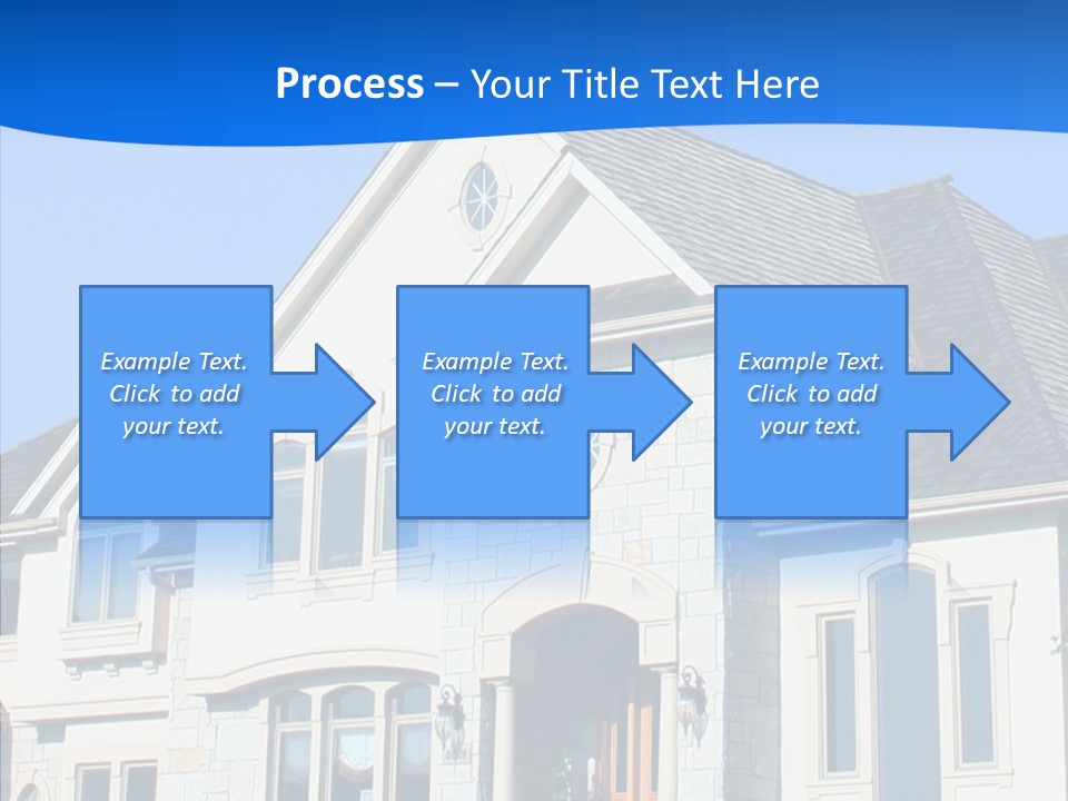 Blue Relocation Real-E Tate PowerPoint Template