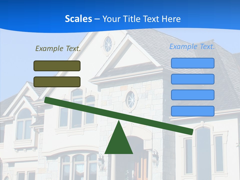 Blue Relocation Real-E Tate PowerPoint Template