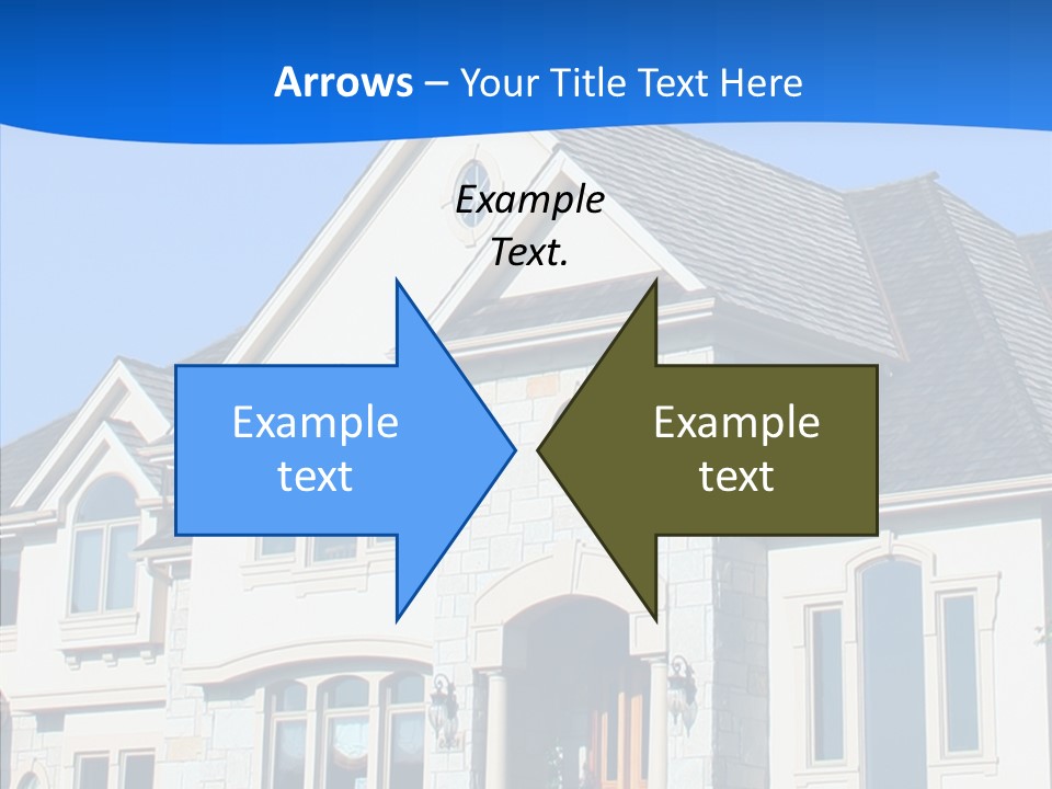 Blue Relocation Real-E Tate PowerPoint Template