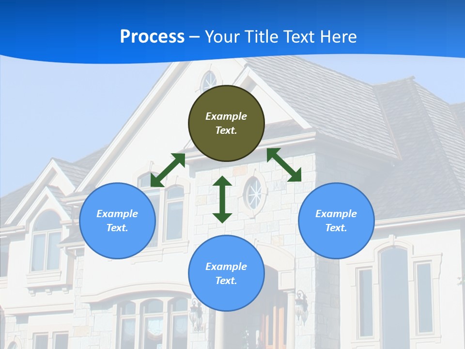 Blue Relocation Real-E Tate PowerPoint Template