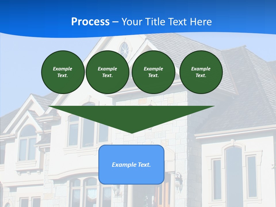 Blue Relocation Real-E Tate PowerPoint Template