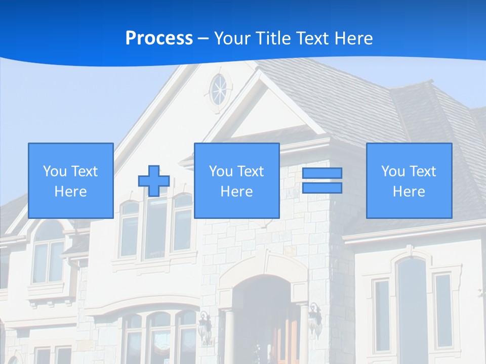 Blue Relocation Real-E Tate PowerPoint Template