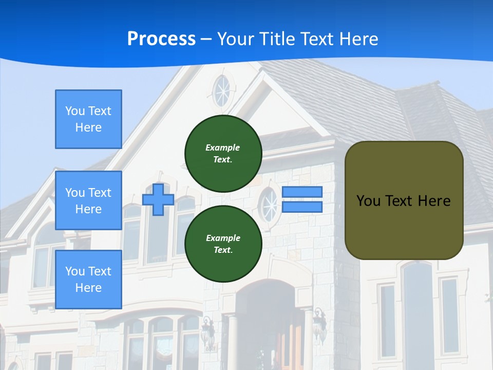 Blue Relocation Real-E Tate PowerPoint Template