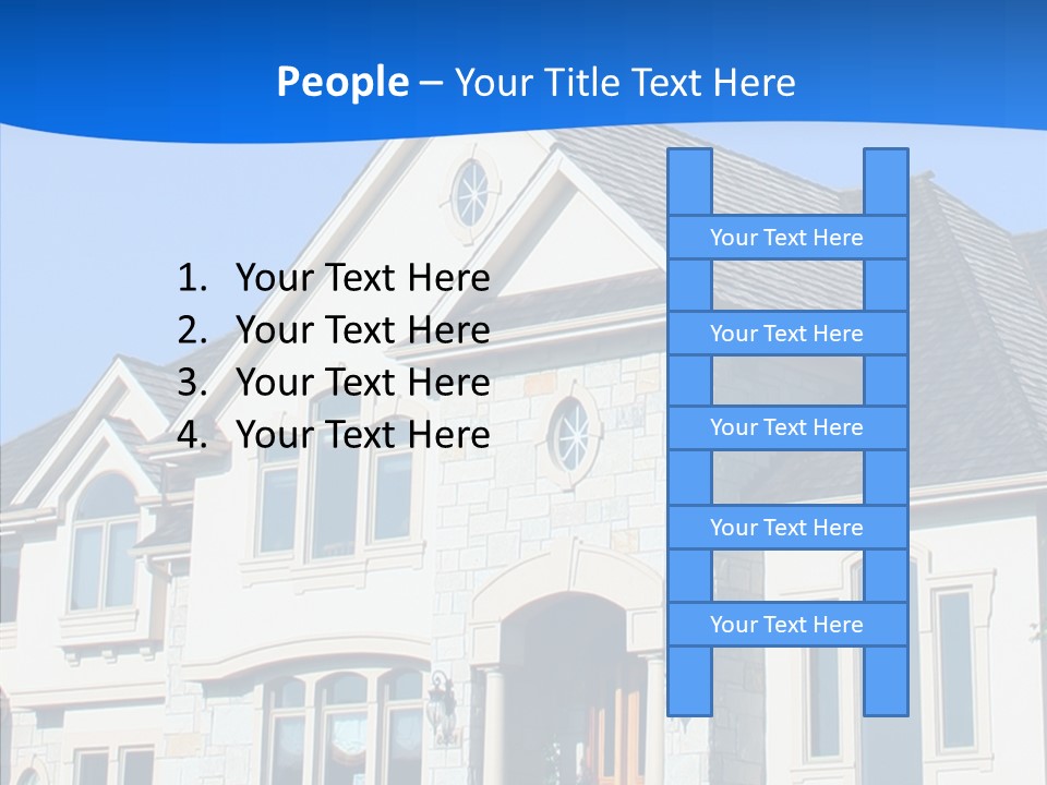 Blue Relocation Real-E Tate PowerPoint Template