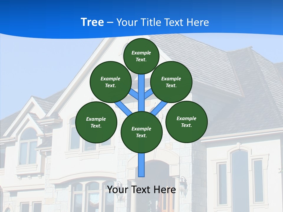 Blue Relocation Real-E Tate PowerPoint Template