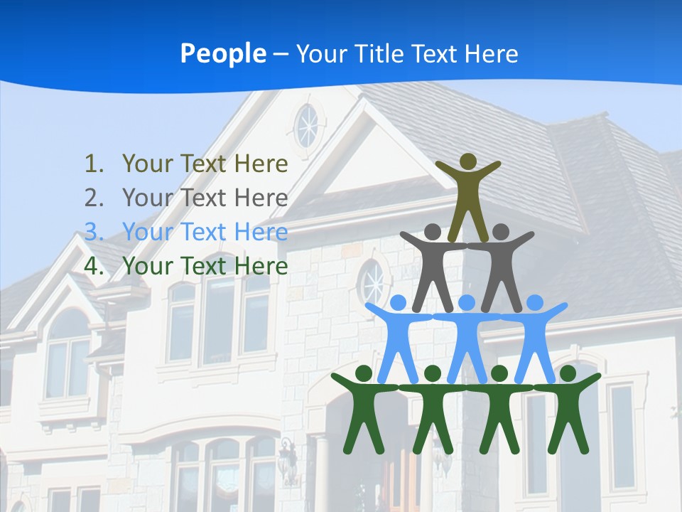 Blue Relocation Real-E Tate PowerPoint Template