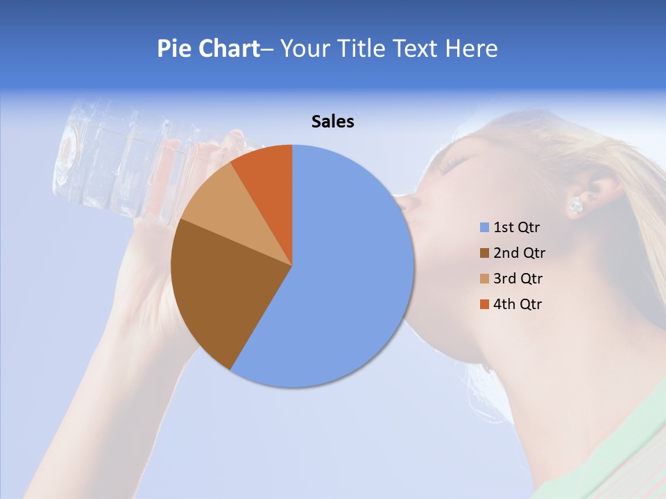 Women Hot Bottle PowerPoint Template