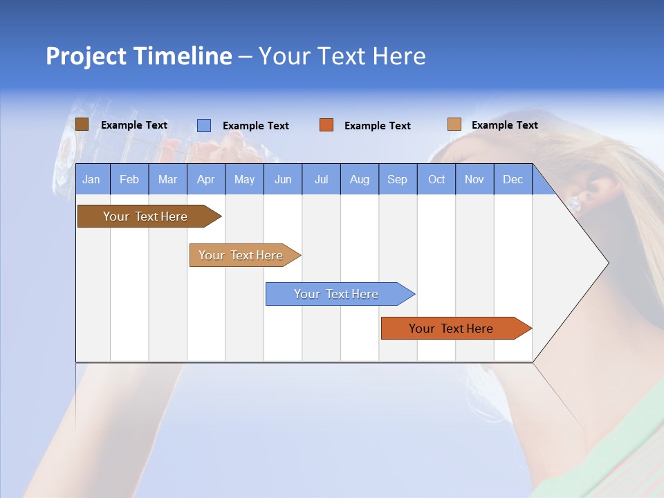 Women Hot Bottle PowerPoint Template