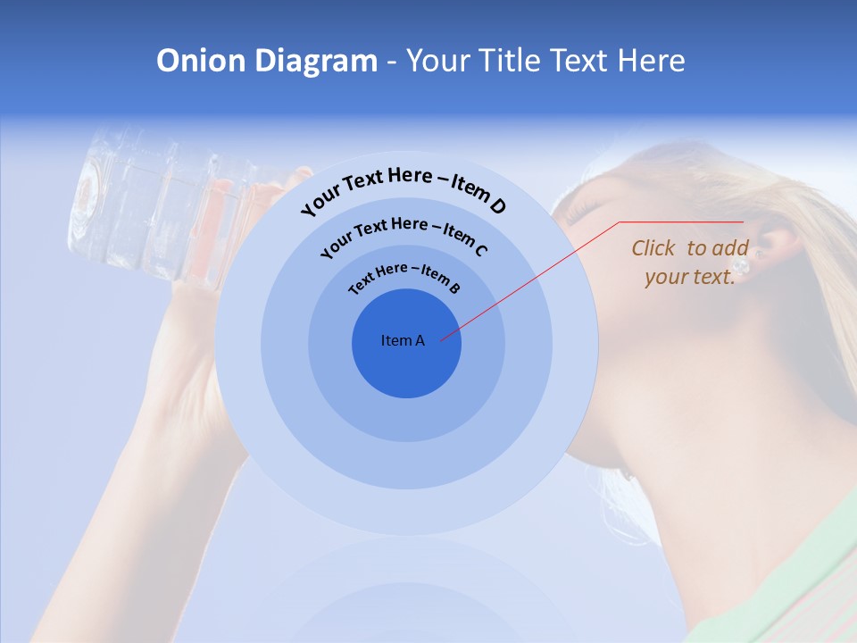 Women Hot Bottle PowerPoint Template