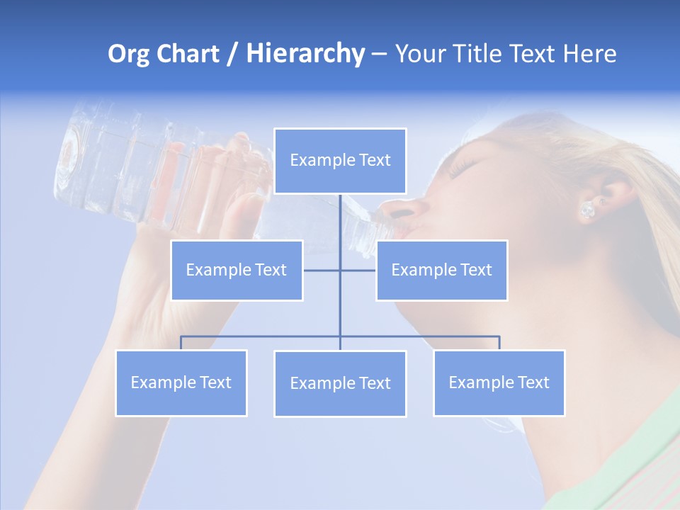 Women Hot Bottle PowerPoint Template