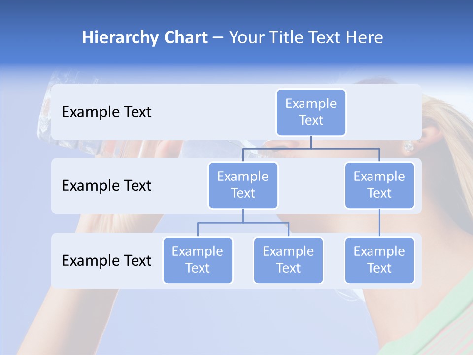 Women Hot Bottle PowerPoint Template