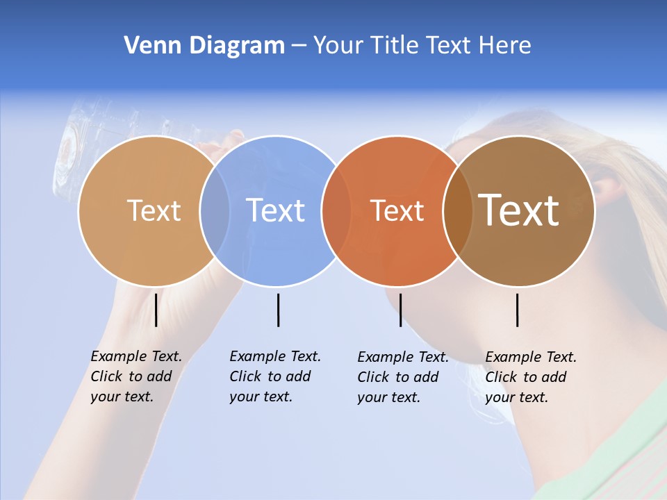 Women Hot Bottle PowerPoint Template