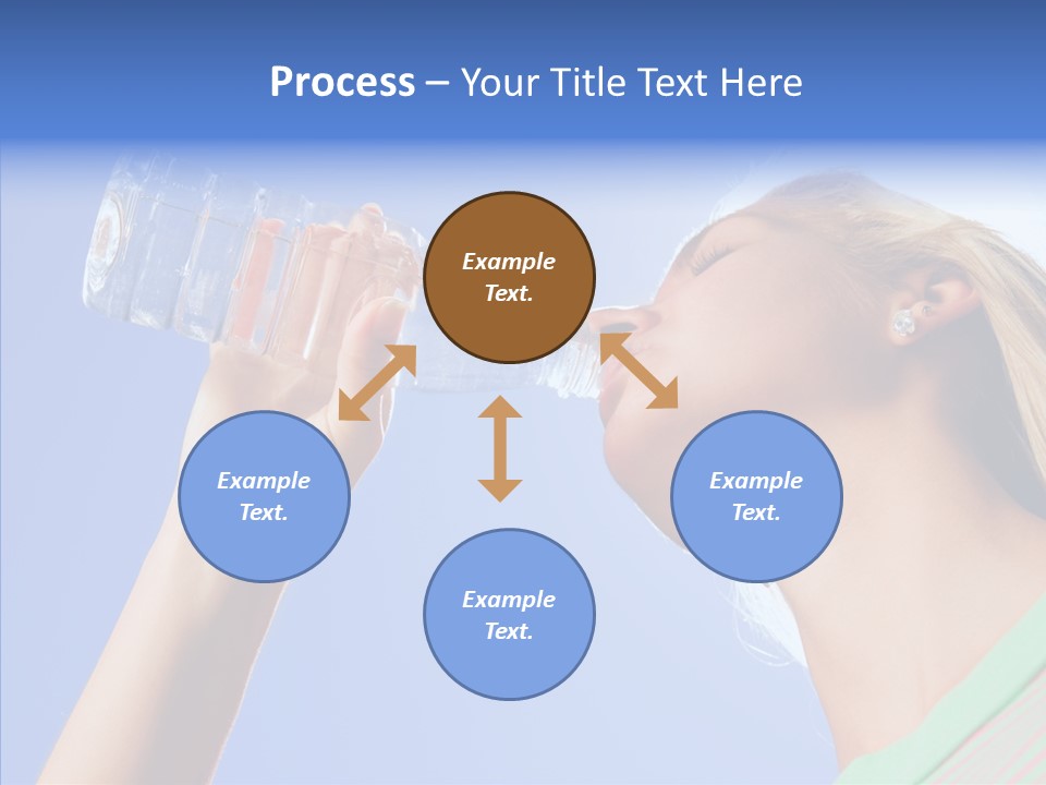 Women Hot Bottle PowerPoint Template