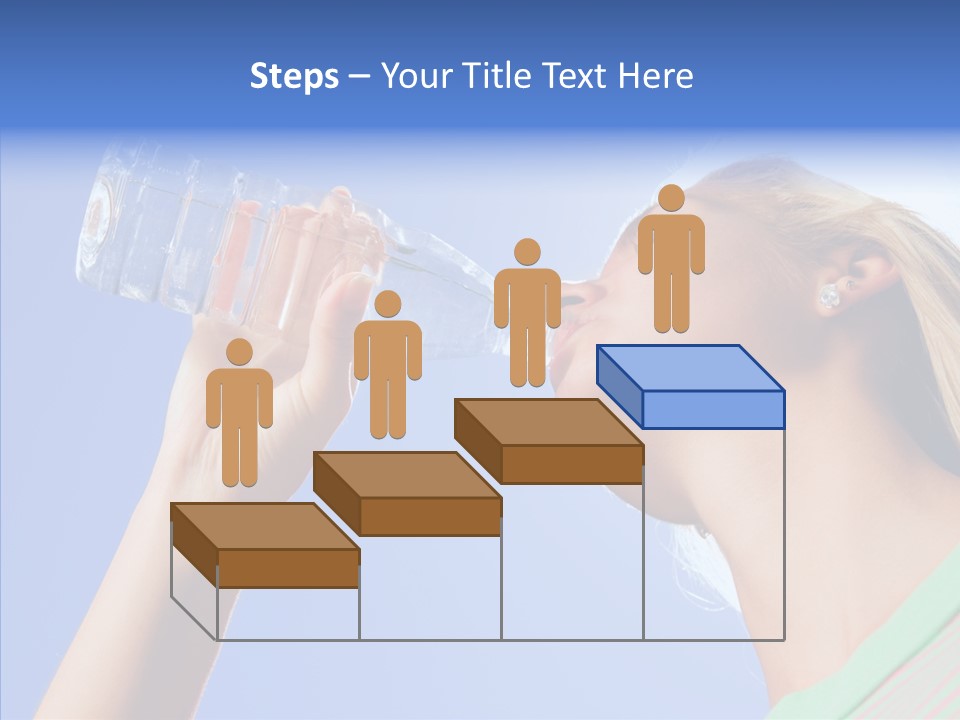 Women Hot Bottle PowerPoint Template