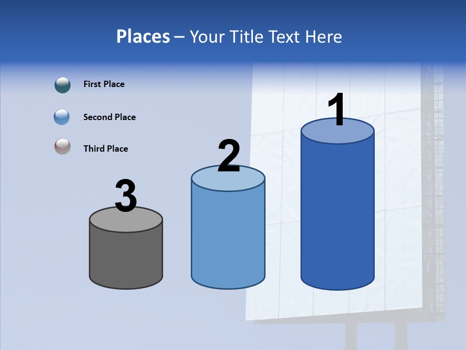 Sky Promotion Art PowerPoint Template