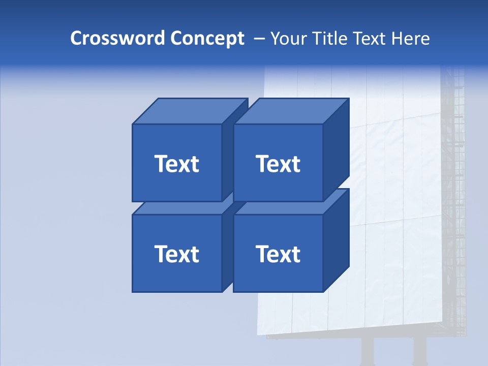 Sky Promotion Art PowerPoint Template