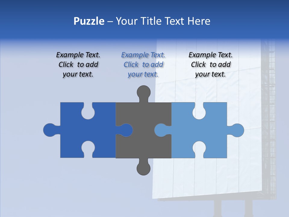 Sky Promotion Art PowerPoint Template