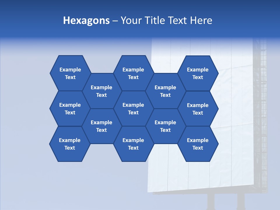 Sky Promotion Art PowerPoint Template