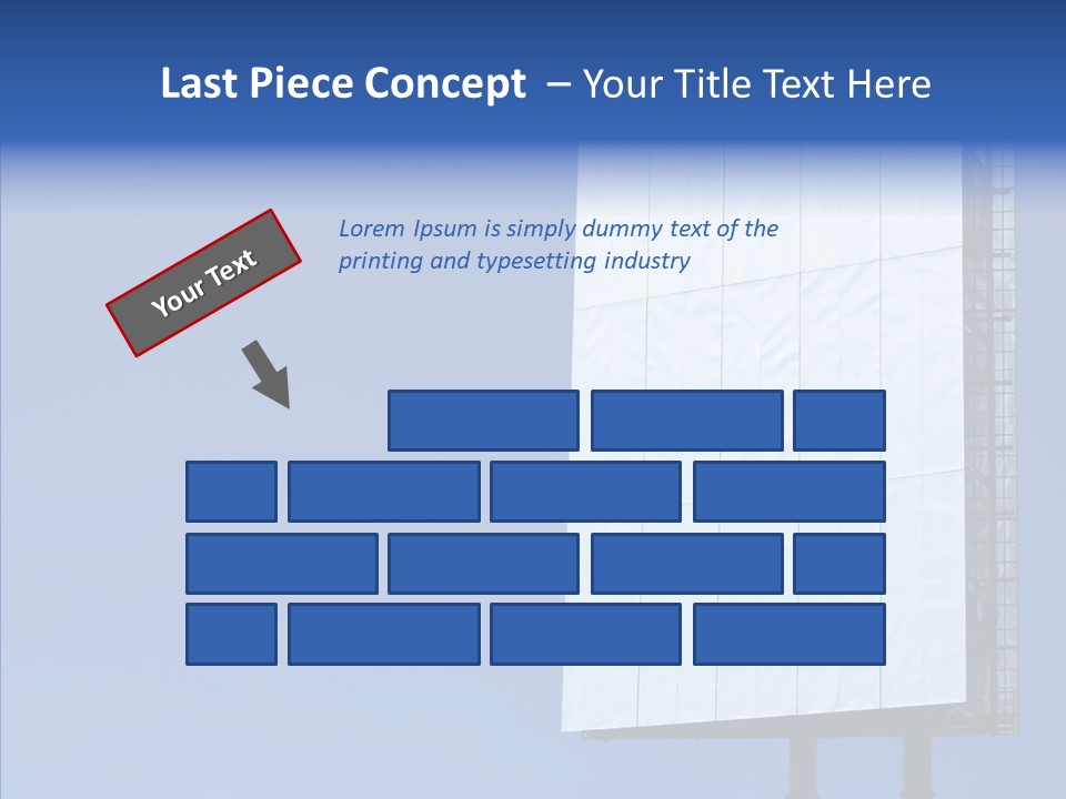 Sky Promotion Art PowerPoint Template