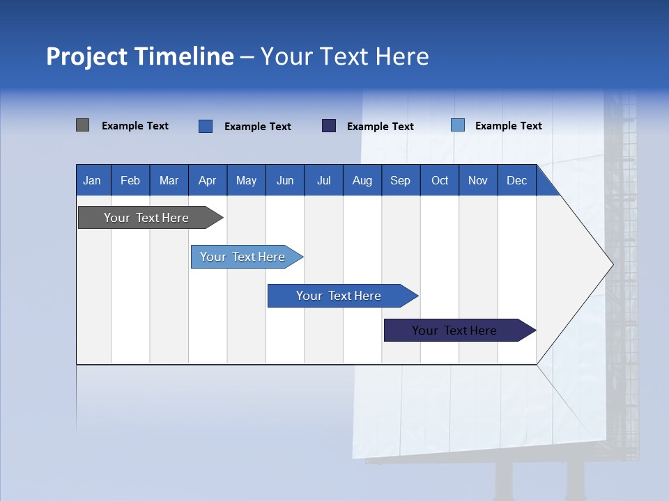 Sky Promotion Art PowerPoint Template
