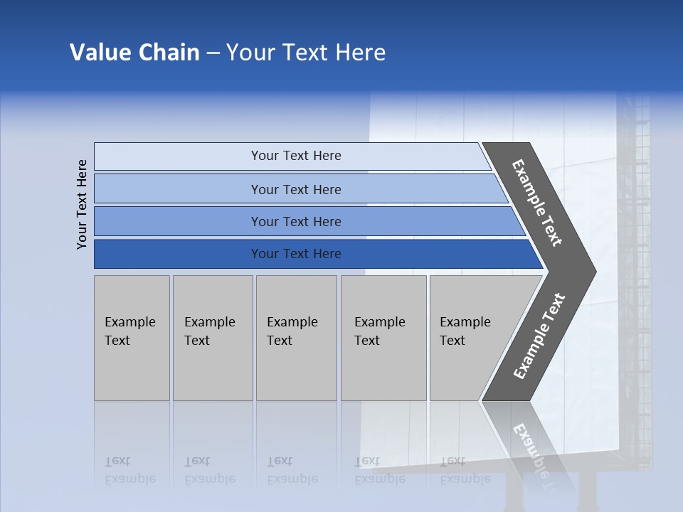 Sky Promotion Art PowerPoint Template