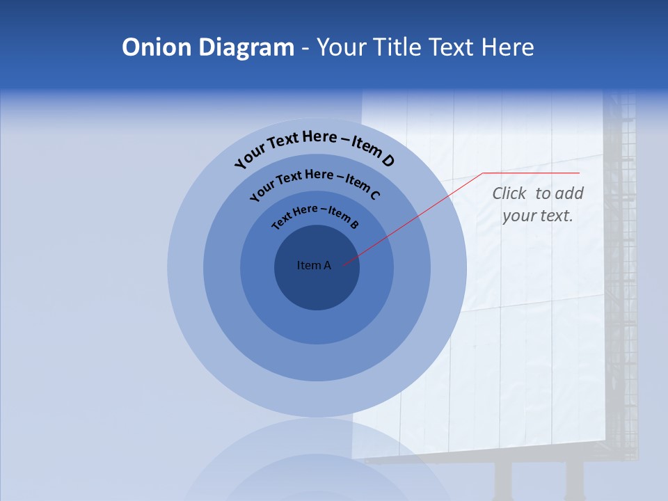 Sky Promotion Art PowerPoint Template