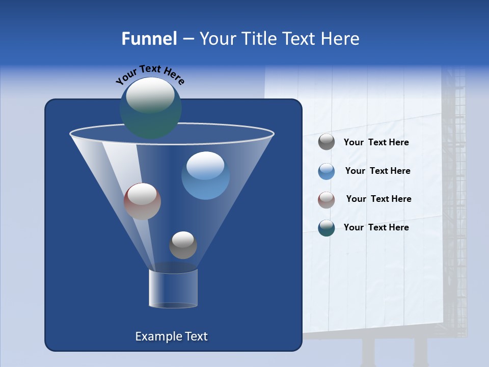 Sky Promotion Art PowerPoint Template