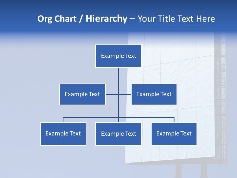 Sky Promotion Art PowerPoint Template