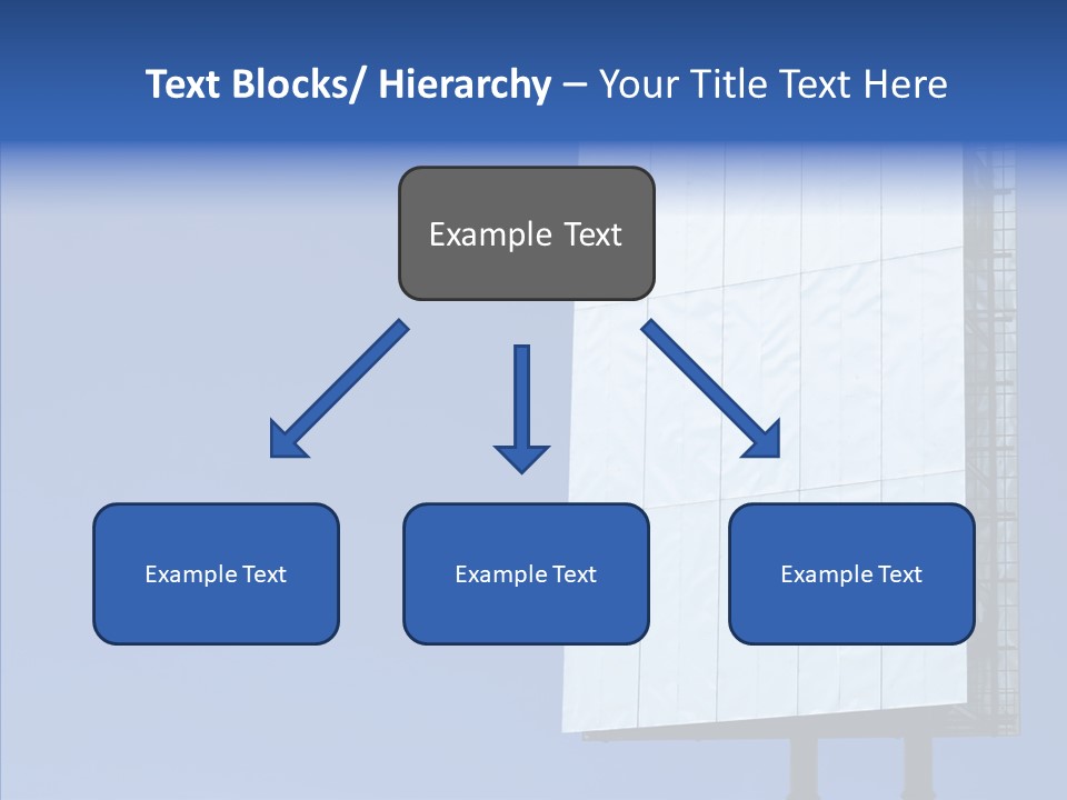 Sky Promotion Art PowerPoint Template