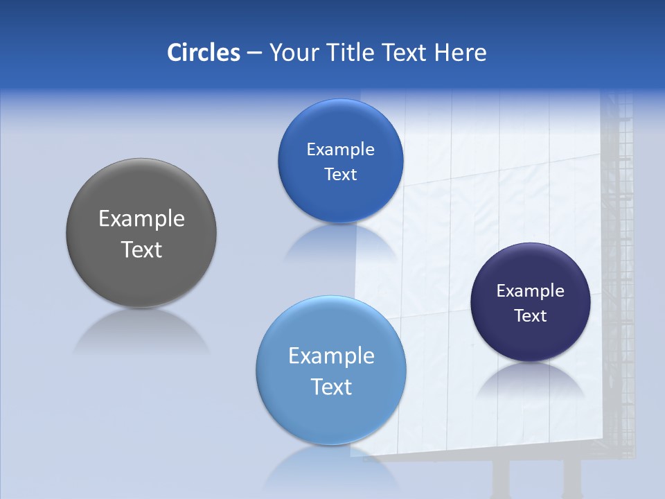 Sky Promotion Art PowerPoint Template