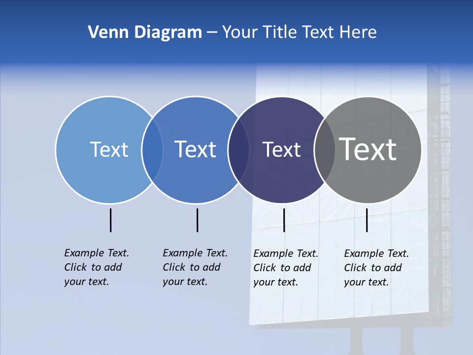 Sky Promotion Art PowerPoint Template