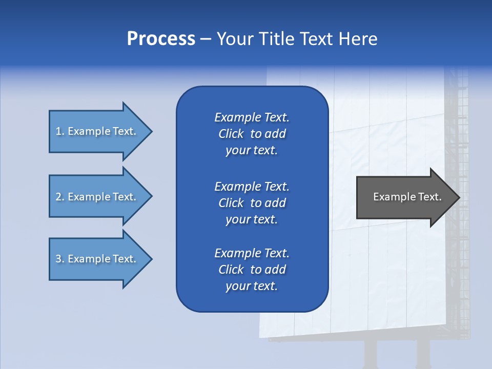 Sky Promotion Art PowerPoint Template