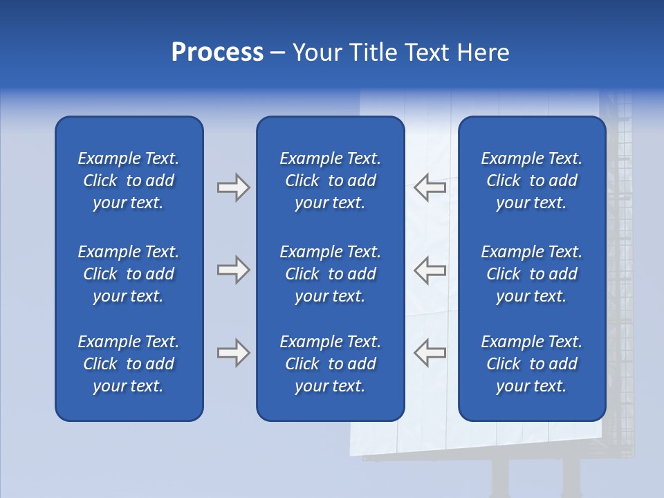 Sky Promotion Art PowerPoint Template