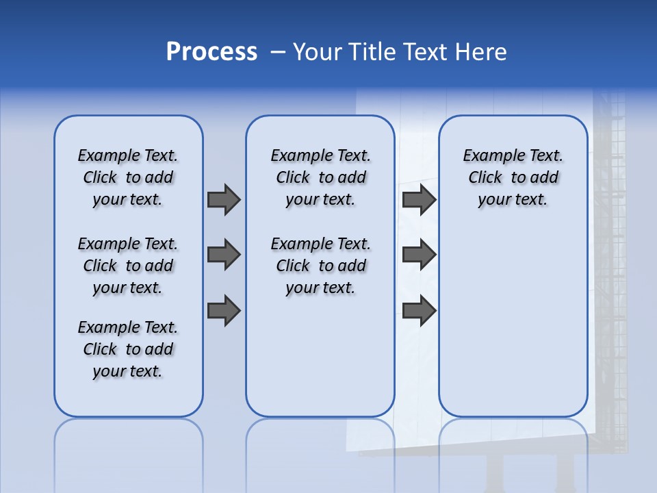 Sky Promotion Art PowerPoint Template